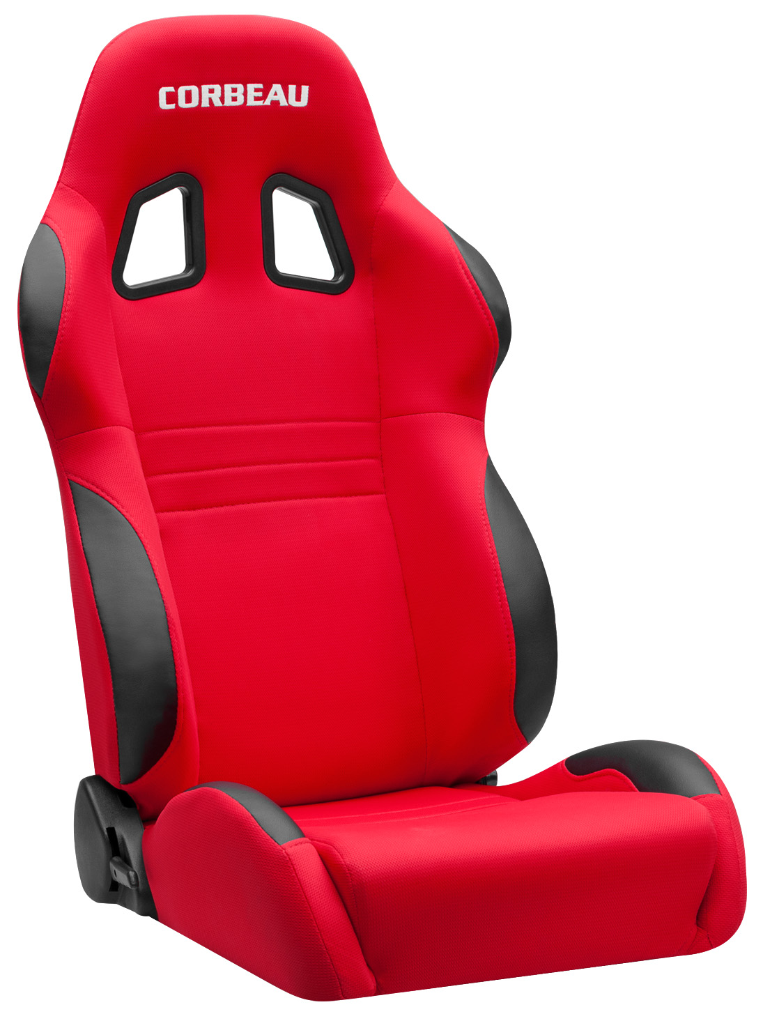 Corbeau A4 Racing Seat, Red Cloth, 60097PR